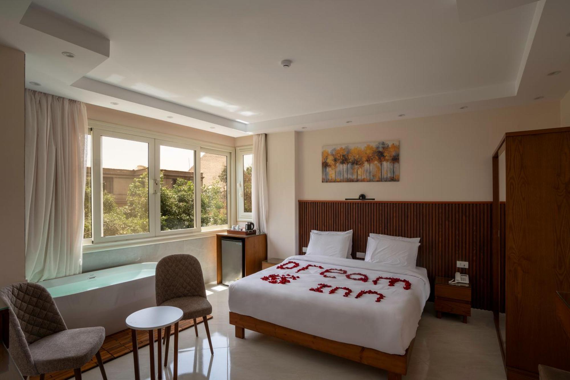 Dream Inn Pyramids View Kafret el-Gabal Exterior foto