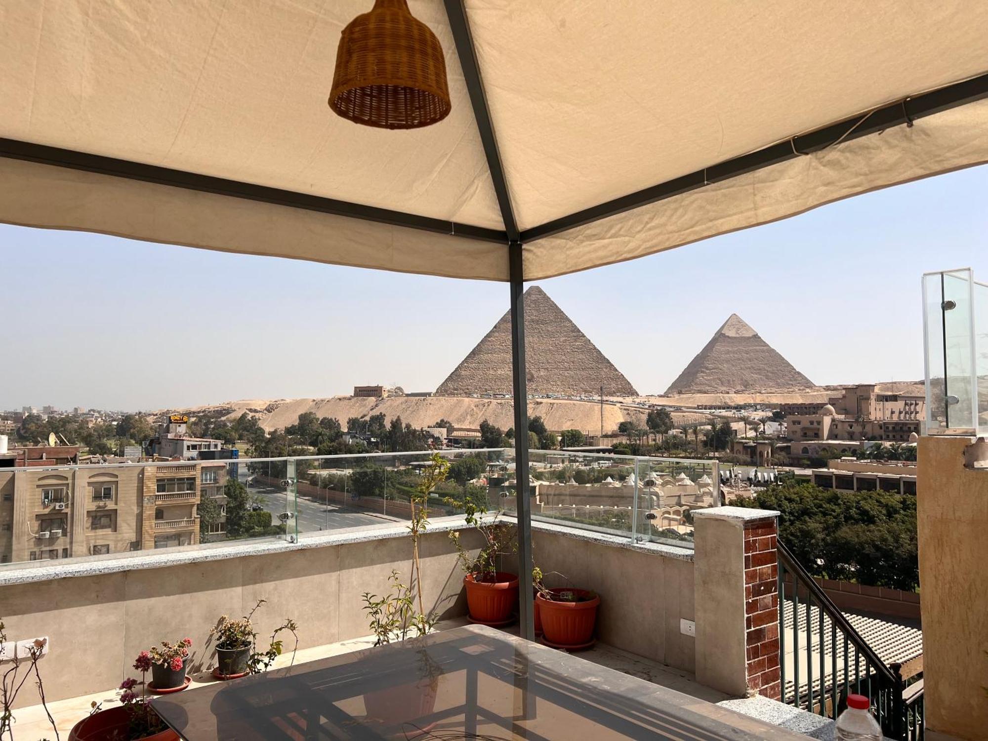 Dream Inn Pyramids View Kafret el-Gabal Exterior foto